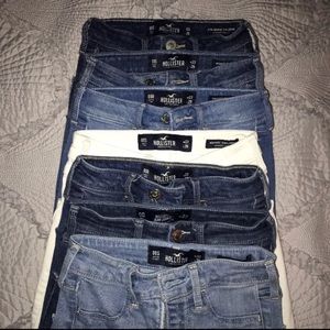 7 Hollister advanced stretch Jeggings